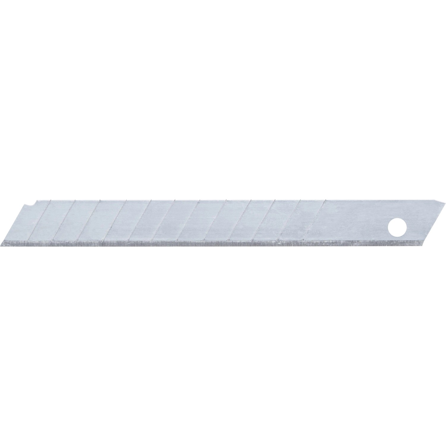 Lama a trapezio LUX a segmenti 9mm, confezione da 10 per taglierini.