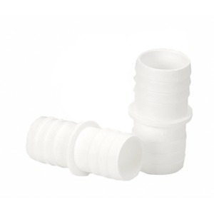 Summer Fun Connettore per tubo da 38 mm, confezione da 2 con fascette per installazioni piscina.