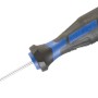 Cacciavite LUX Comfort TX6, cacciavite Torx con manico blu e nero.
