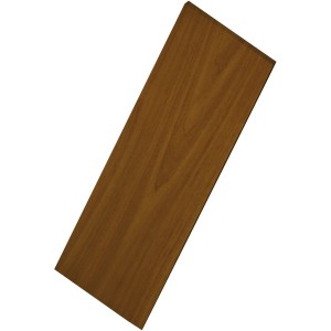 Mensola in legno marrone per mensole a muro e staffe.