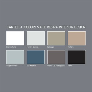 Resina epossidica opaca Interior design Bianco Puro 0,75 l