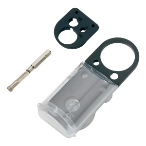 Punta diamantata LUX 6 mm con guida e raffreddamento ad acqua per piastrelle e pietra.