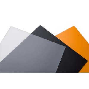 Lastre di plastica multicolore per Coperture plastiche e lastre alveolari.