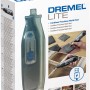 Dremel Lite 7760-15 set di utensili miniaturizzati con 15 accessori, cordless e ricaricabile via USB.