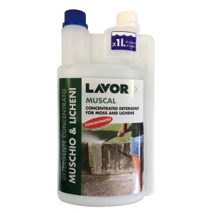 Lavor Muscal concentrato per idropulitrici per la rimozione di muschio e licheni.