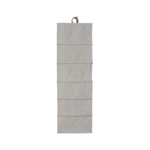 Organizer 6 livelli Oxford grigio 15x30x94 cm