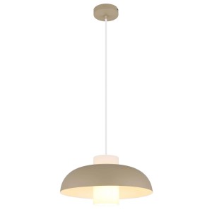 Sospensione LED Lowe Ø 38x120 cm sabbia