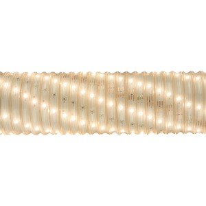 Striscia LED flessibile, luce bianca calda.