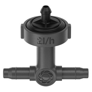 Gardena gocciolatore in linea autocompensante, 2 l/h, per Micro-Drip-System.