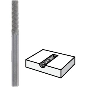 Fresa al carburo di tungsteno Dremel 9901 per miniutensili, per fresare, incidere e intagliare.