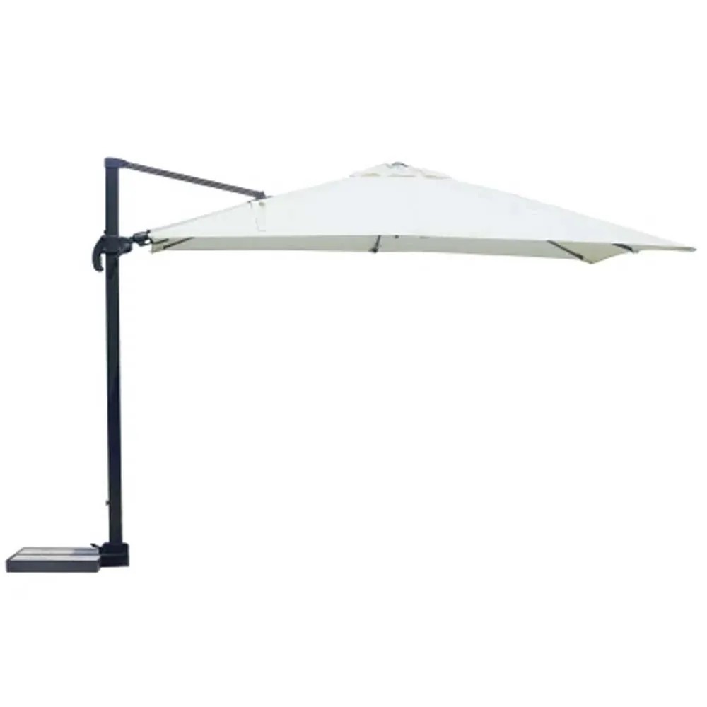 Ombrellone Da Giardino 3x3m Decentrato - Base A Croce Con Sistema Air Vent - Foto 3