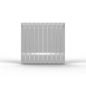 Radiatore Global in alluminio interasse 700 10 elementi bianco