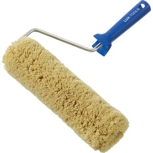 Rullo per dispersione LUX 25 cm con pelo lungo, poliestere-vestan per una distribuzione uniforme della pittura.