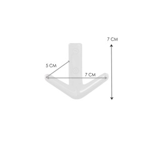 t.b.t. Organizer armadio con dimensioni 5x7 cm.