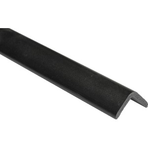 Profilo angolare nero t.b.t. per scopi decorativi.