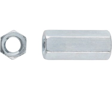 Scatole 4 unità.vite cava esagonale metrica dado zinco m 8x16mm fadix