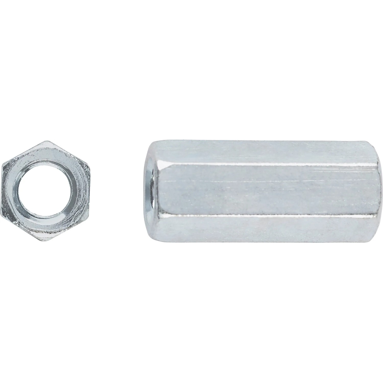 Connettore Per Barra Filettata M6 In Acciaio Inox A2 – Dado Esagonale Profondo 18mm