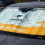 t.b.t. Parasole per parabrezza per interni auto, con logo Roadsign.
