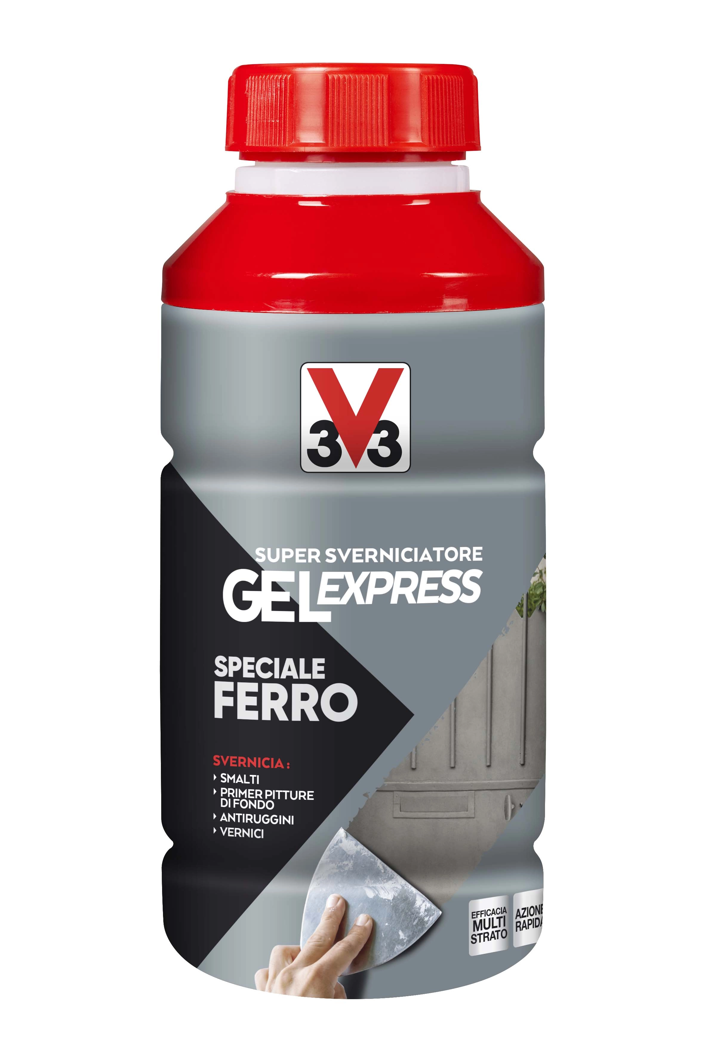 Sverniciatore Gel Express V33 speciale ferro 0,5 l