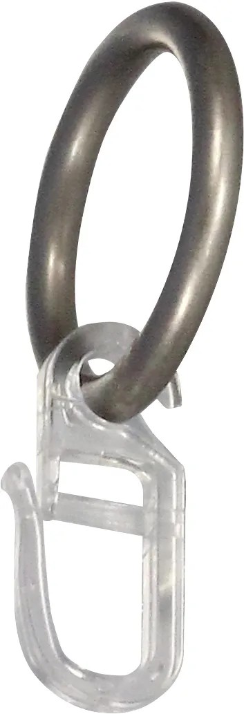 Anelli E Ganci Per Tende - Set 50 Pezzi Metallo 37mm Silenziosi - Foto 1
