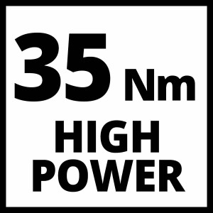 Simbolo di coppia elevata 35 Nm per avvitatori a batteria t.b.t.