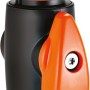 t.b.t. Raccordo irrigazione con leva arancione per regolare il flusso d'acqua.