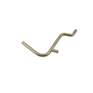 Gancio t.b.t. per pannelli forati per appendere utensili.