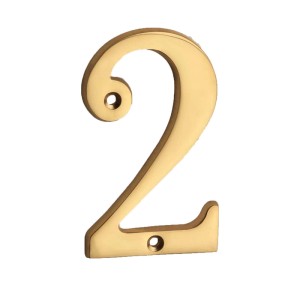 Numero civico acciaio 2