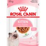 Royal Canin Kitten cibo umido in salsa, busta da 85g per gattini.
