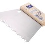 Spatola dentata LUX Classic, larghezza 180 mm, con denti 4x4 mm per colla per piastrelle.