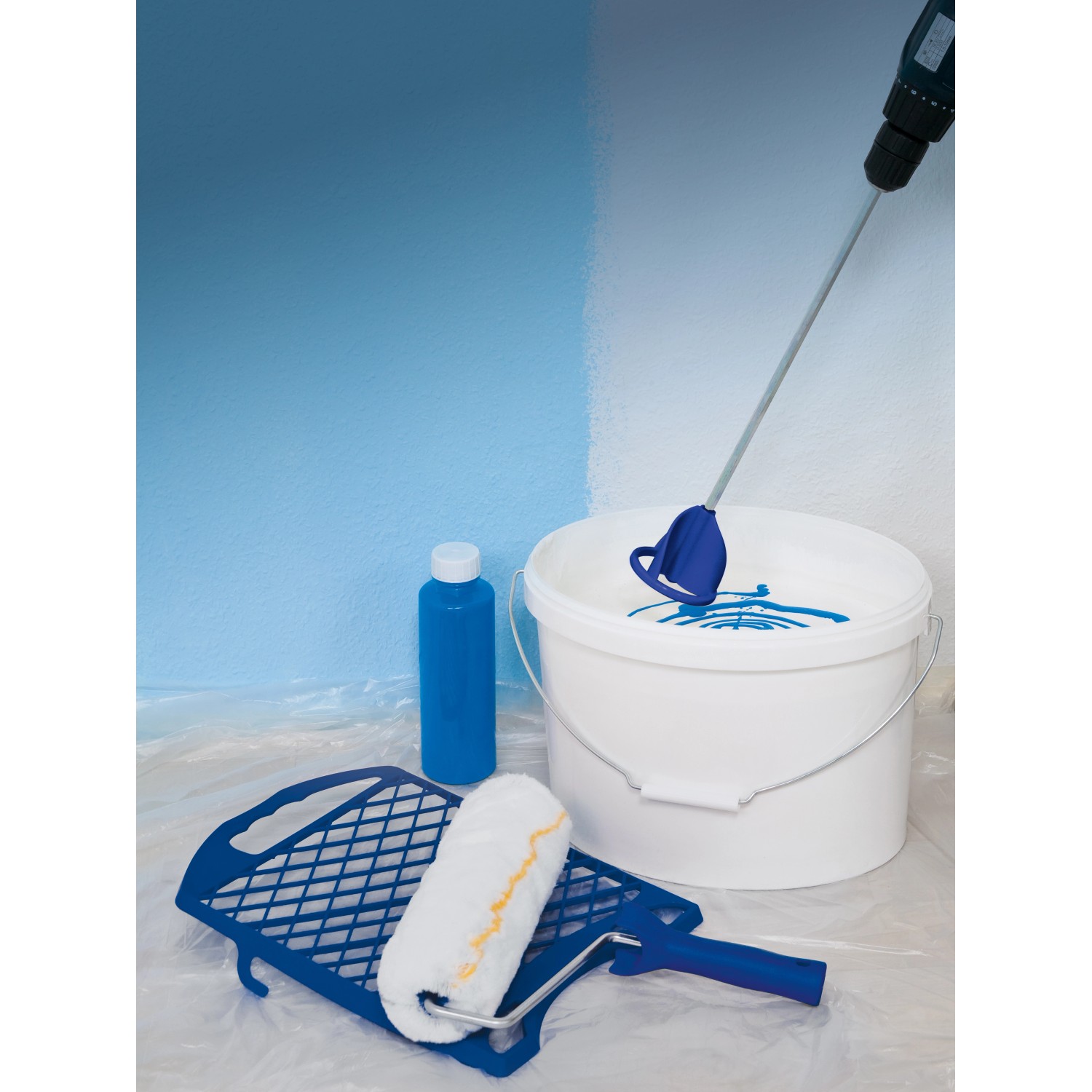 Miscelatore Per Vernici COGEX - Agitatore Per Trapano, 32 Cm, Plastica Riciclata 100% - Foto 11