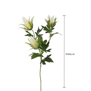 Cardo artificiale decorativo, alto 68 cm, per interni.