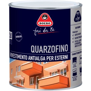 Boero Quarzofino pittura per esterni, pittura per esterni, contenitore.