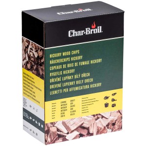 Char-Broil Trucioli di Hickory per affumicatura, accessorio per barbecue per un sapore affumicato intenso.