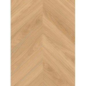Parquet in vinile chiaro con motivo a spina di pesce per pavimenti eleganti.