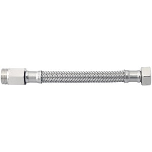 Tubo flessibile t.b.t. Tubi flex in acciaio inox intrecciato.