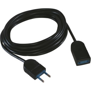 Prolunga t.b.t. nera per uso interno.