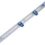 Riga per quadri e marcature LUX Comfort 75 cm con due livelle per misurazioni e marcature precise.