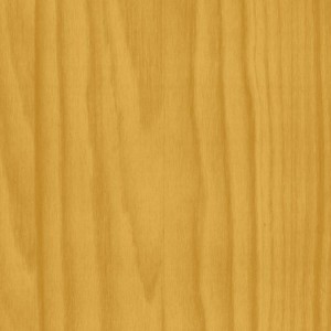 Dettaglio della venatura del legno, tonalità pino, trattato con OBI Wetterschutz-Holzlasur 2in1.
