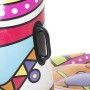 Dettaglio: Bestway Schwimmtier POP Llama con maniglia, design colorato.